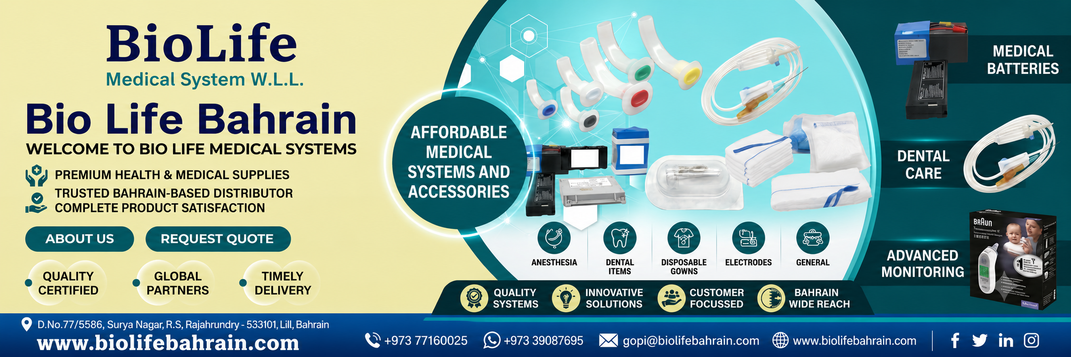 Medical Equipment & Healthcare Solutions Website