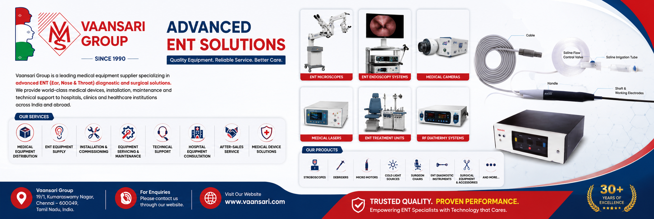 Medical Equipment & Healthcare Solutions Corporate Website