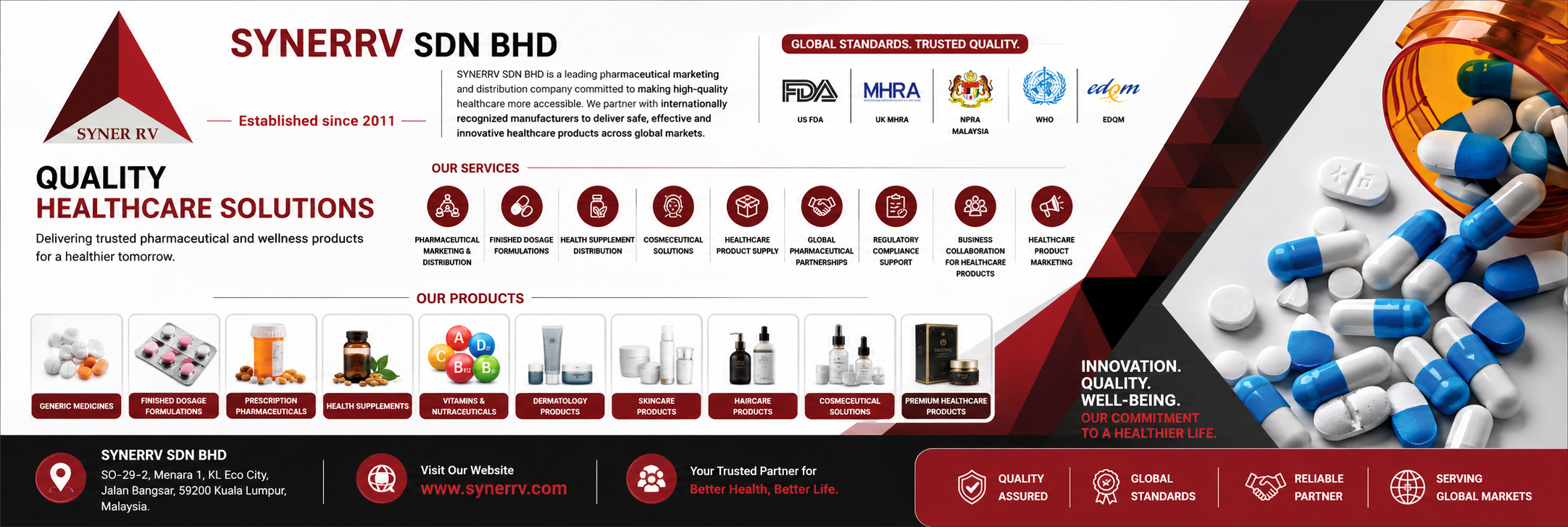Pharmaceutical Company Website Development