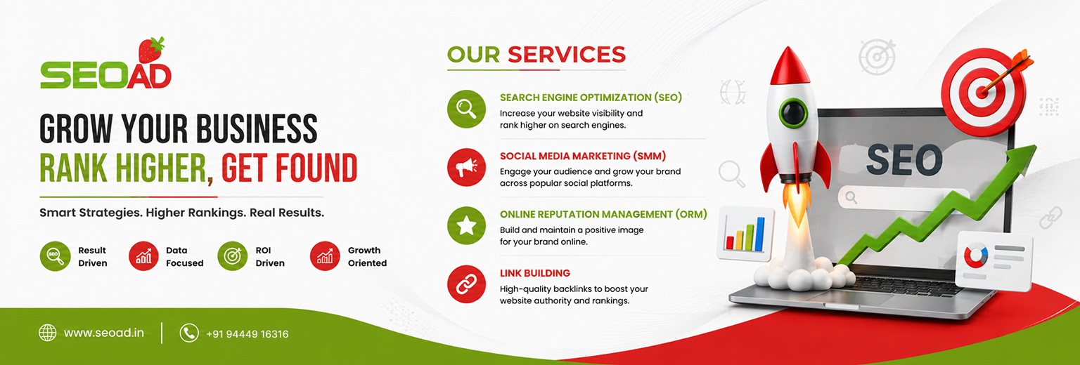 SEO & Digital Marketing Website Development
