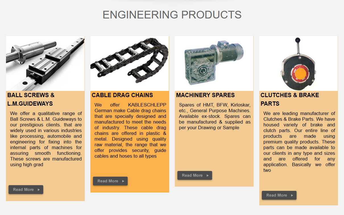 Engineering Components Ecommerce Website Design Experts, Industrial Web Solutions — screenshot 1