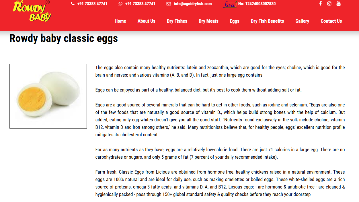 Boost your agriculture food business with professional web solutions — screenshot 5