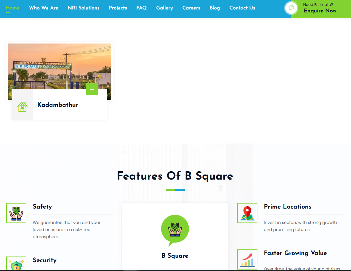 Trusted Real Estate & Plotted Land Developers in Tamil Nadu — screenshot 2