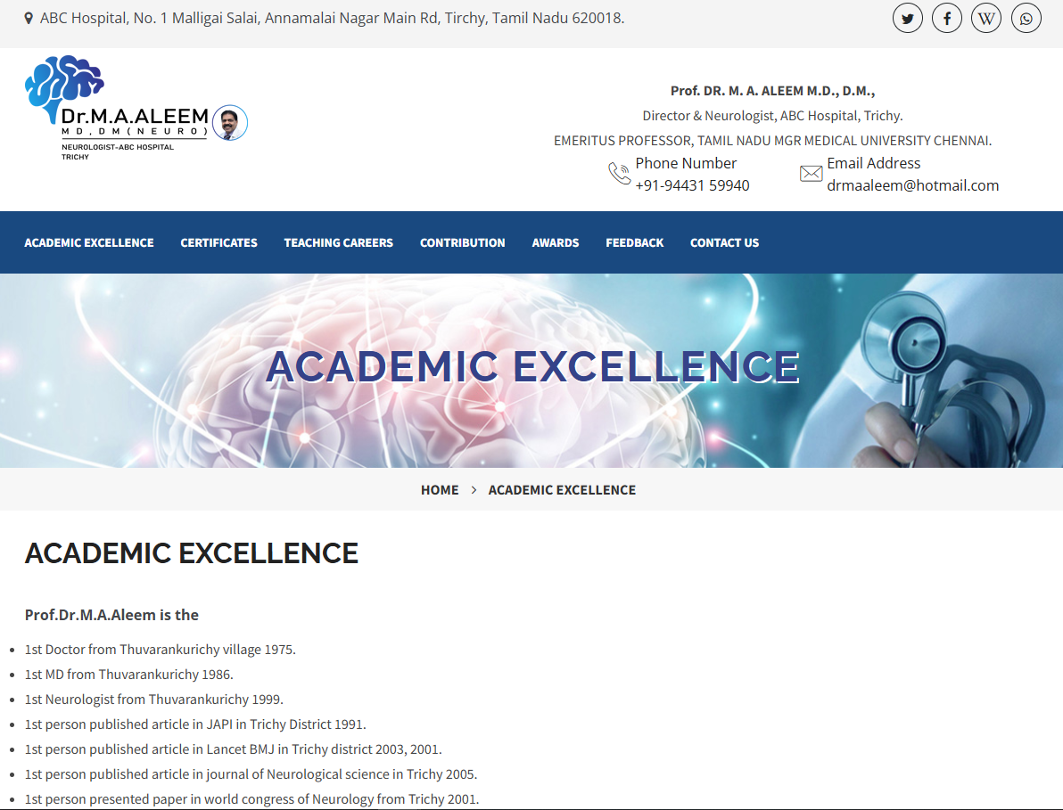 Healthcare Website Design & Digital Branding — screenshot 3