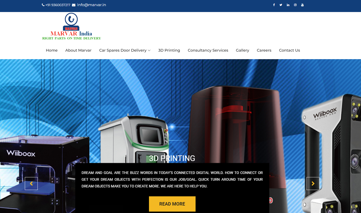 Marvar – Corporate Website Design & Digital Branding — screenshot 2