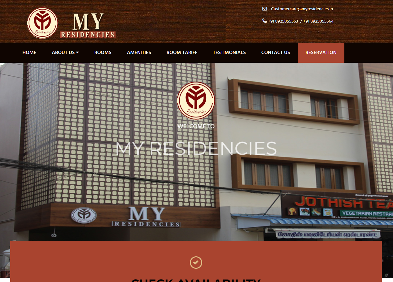 My Residencies – Real Estate Website & Property Showcase Platform — screenshot 1