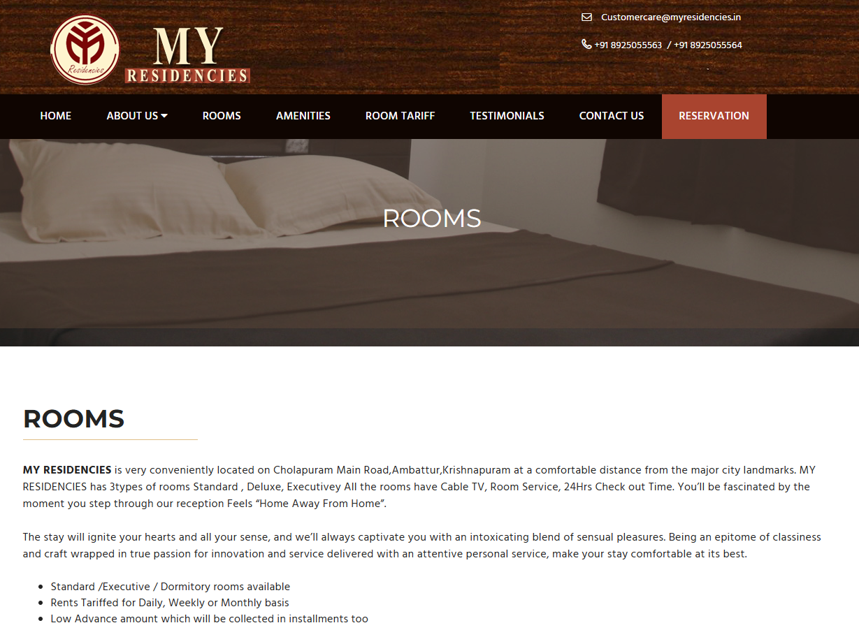 My Residencies – Real Estate Website & Property Showcase Platform — screenshot 3