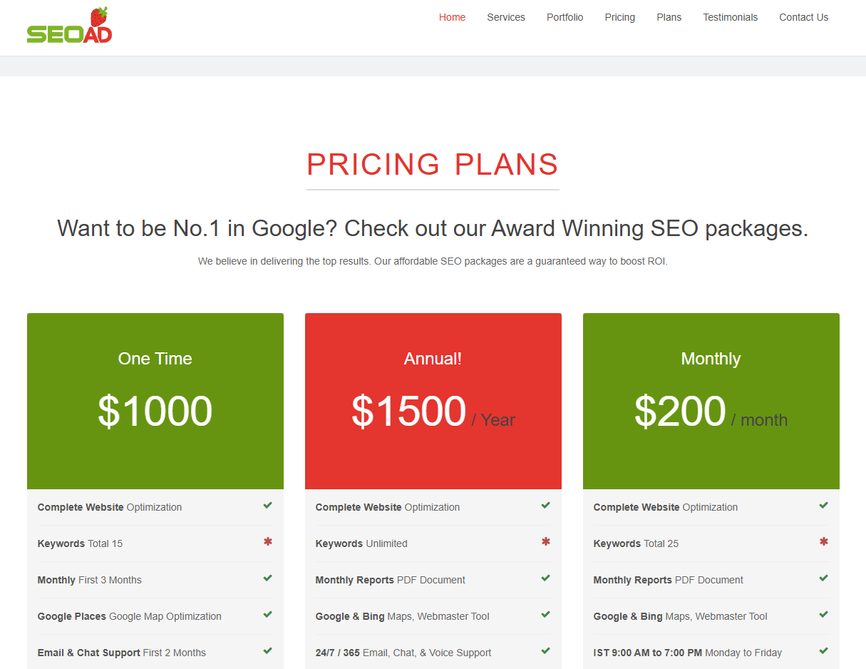 SEO & Digital Marketing Website Development — screenshot 2