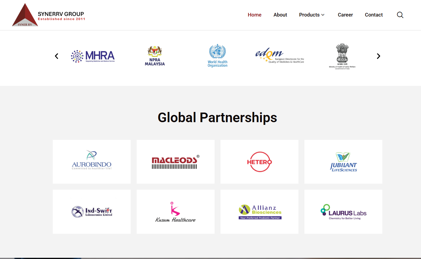 Synerrv – Enterprise Software & Digital Transformation Website — screenshot 3