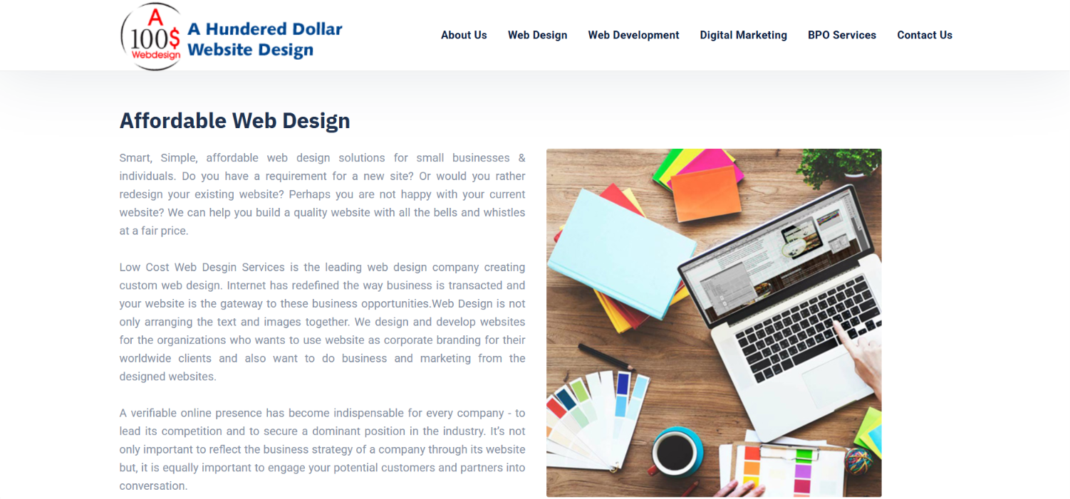 Affordable Website Design for Small Business Growth — screenshot 2