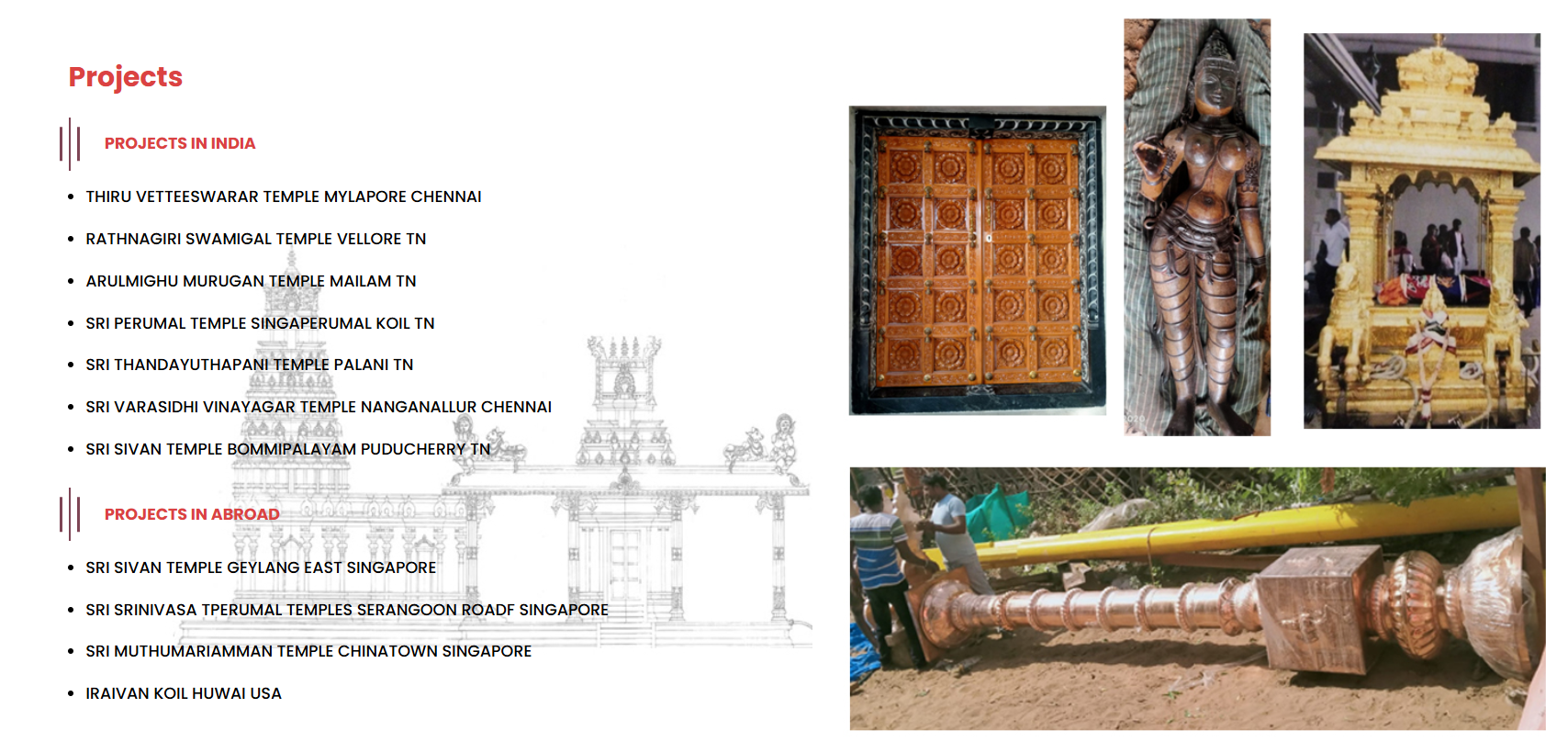 Religious Construction Web Design Solution — screenshot 3