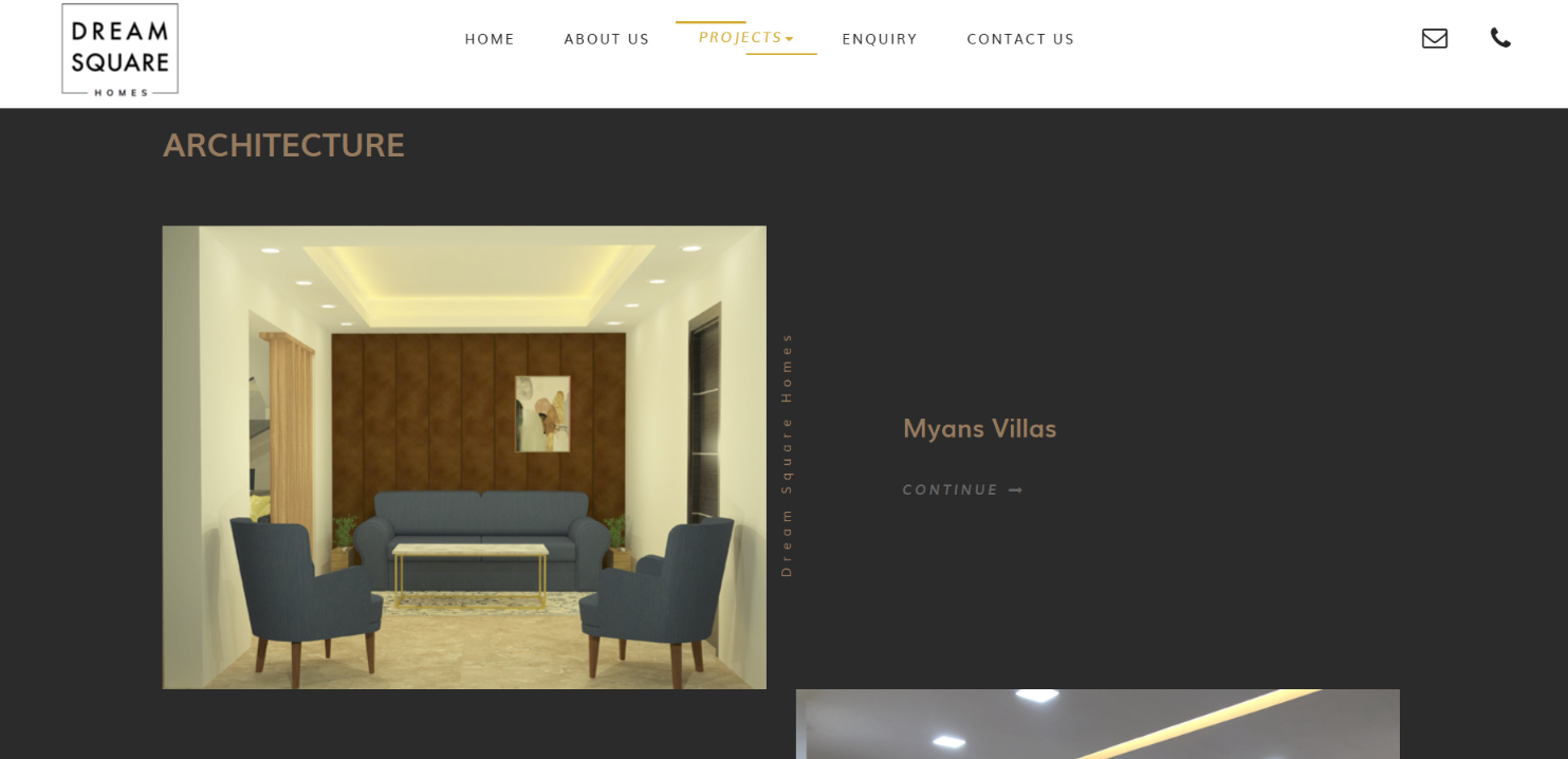 Real Estate & Construction Website — screenshot 2