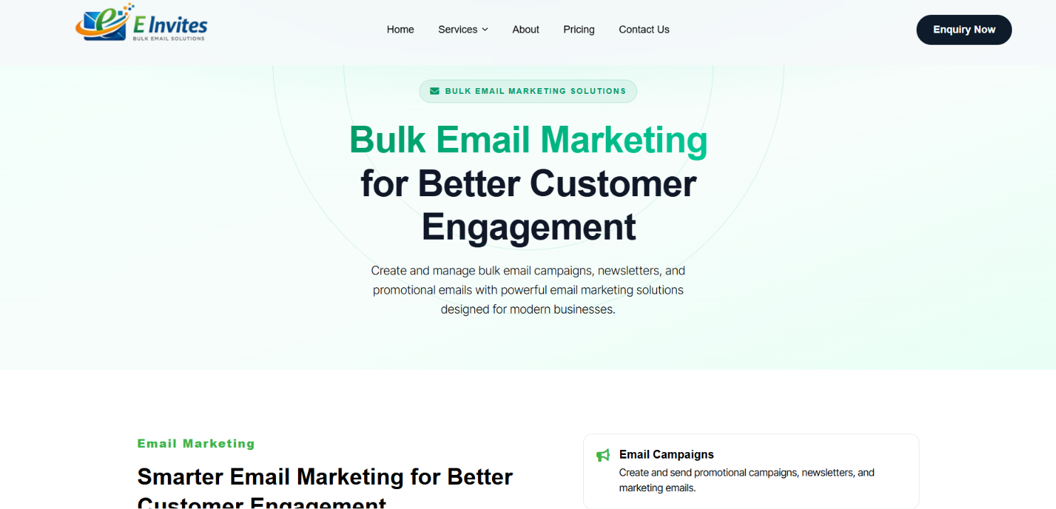 Digital Invitation & Event Management Website — screenshot 2