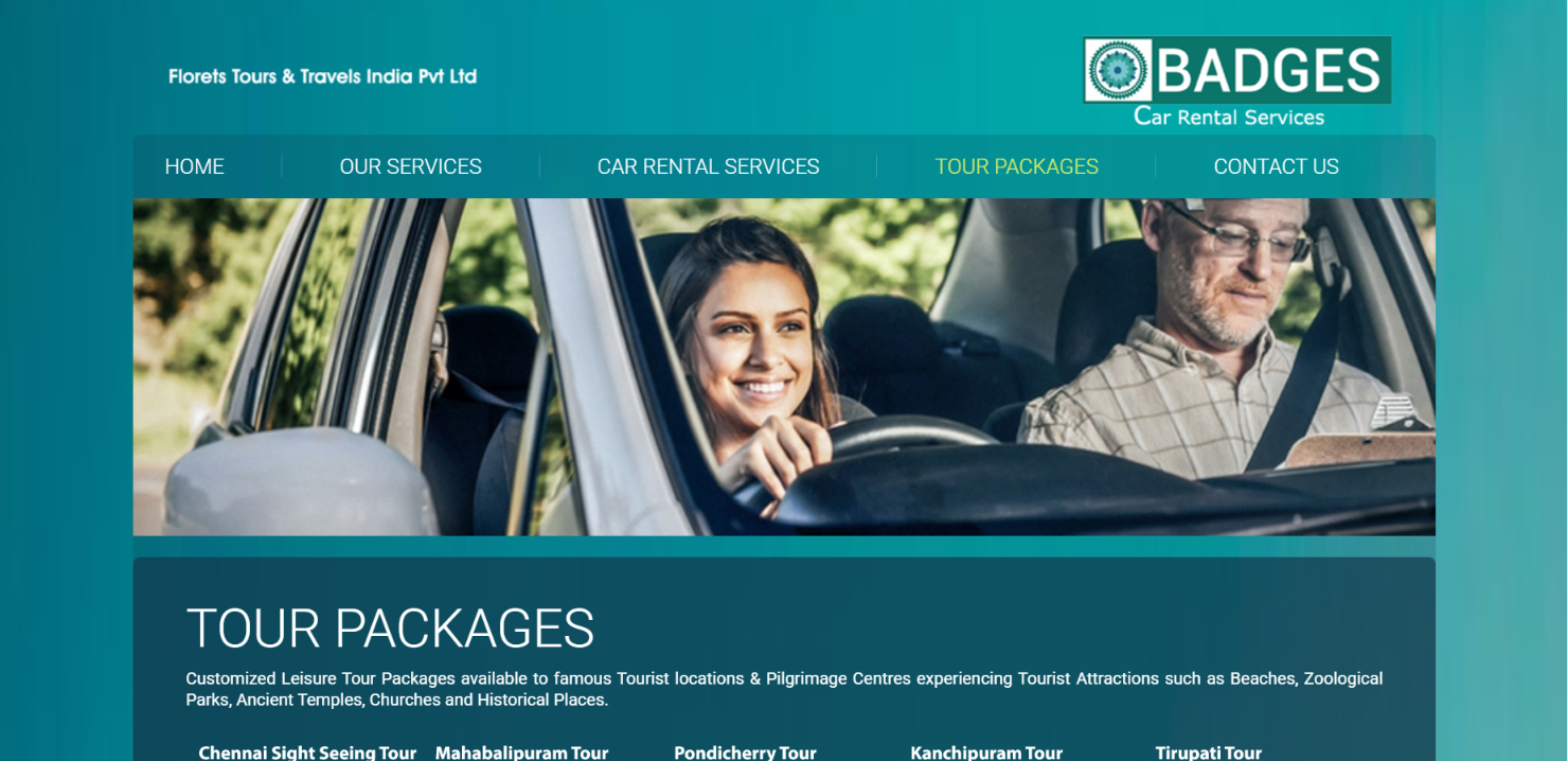 Travel Business Website Design — screenshot 2
