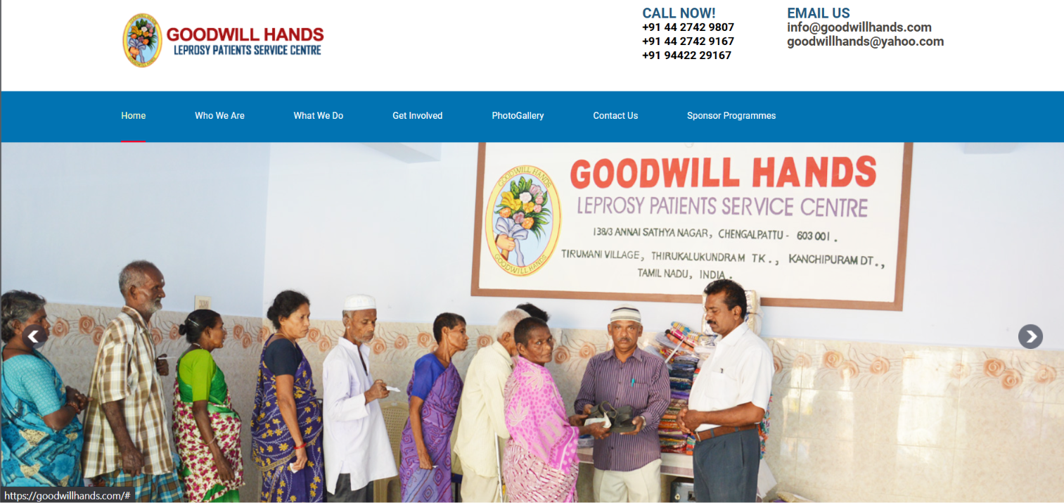 NGO & Charitable Organization Website Development — screenshot 1