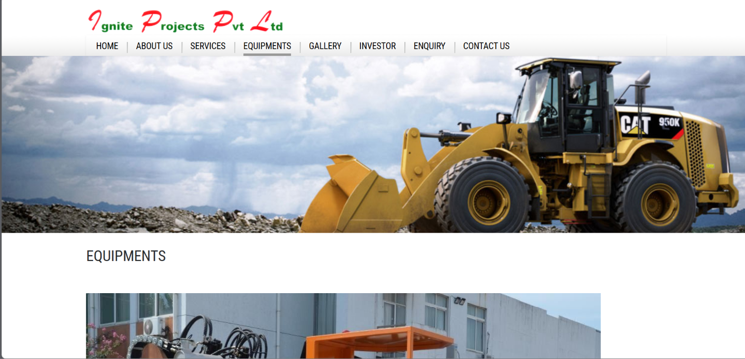 Telecom Infrastructure & Utility Services Website Development — screenshot 3