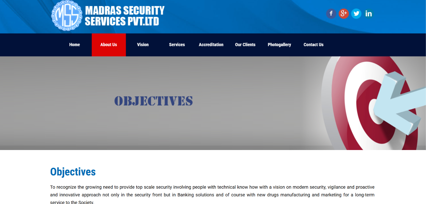 Comprehensive SEO & Digital Growth Strategy for Madras Security Services — screenshot 3