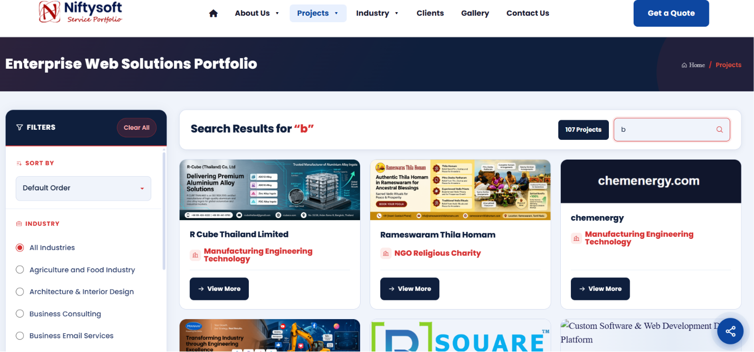 Custom Software & Web Development Digital Platform — screenshot 2