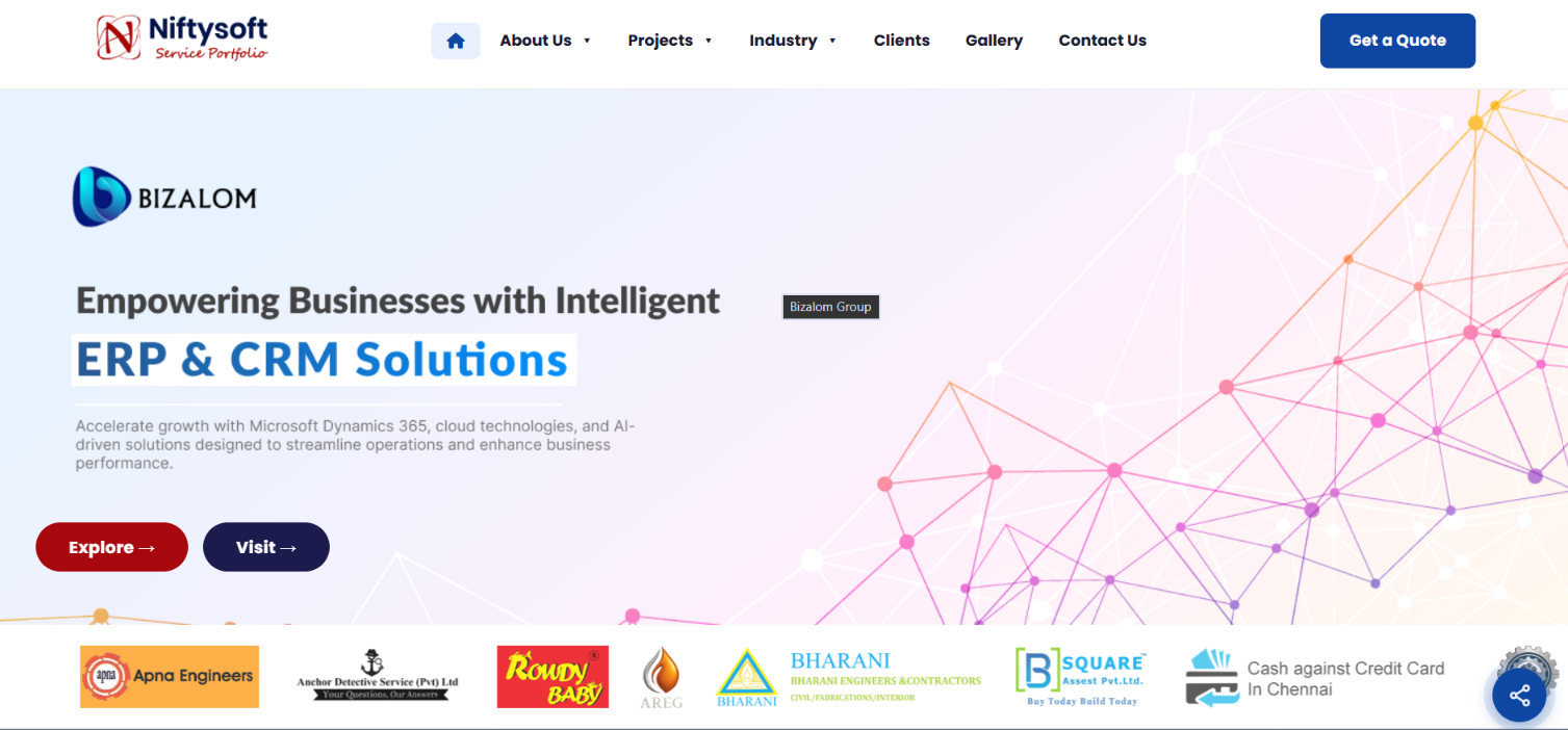 Custom Software & Web Development Digital Platform — screenshot 1
