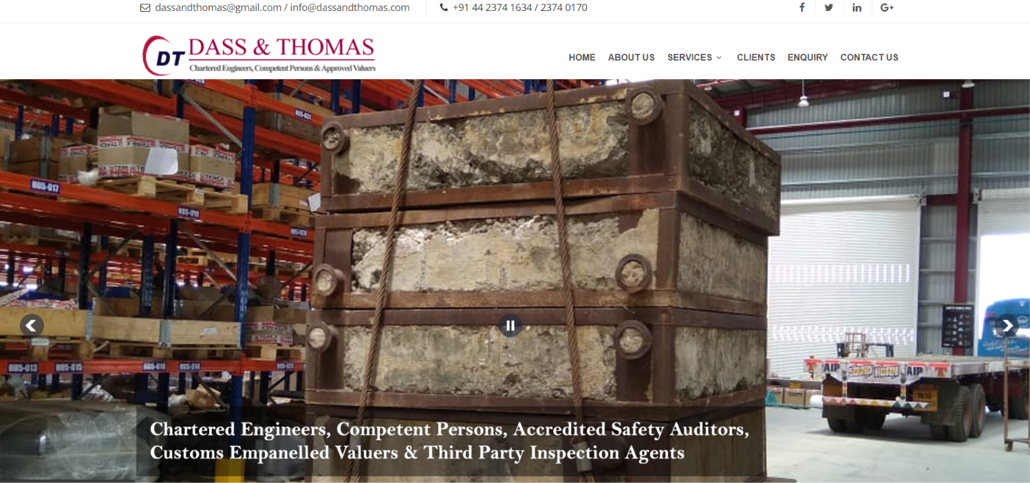 Industrial Automation & Process Instrumentation Corporate Website — screenshot 2
