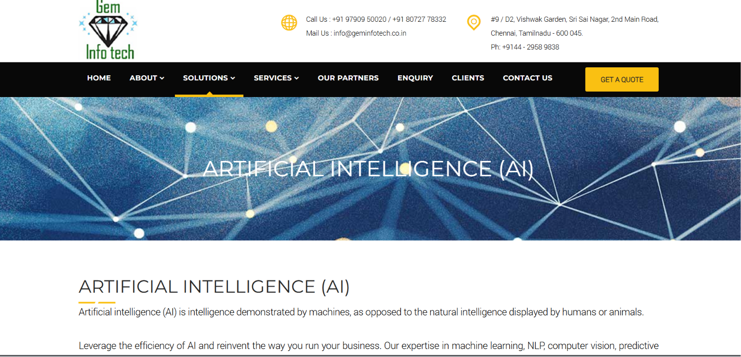 Integrated Building Automation & Engineering Solutions Corporate Website — screenshot 2