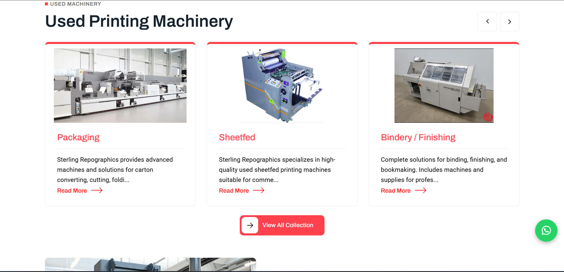 Reprographics & Printing Website Development — screenshot 3