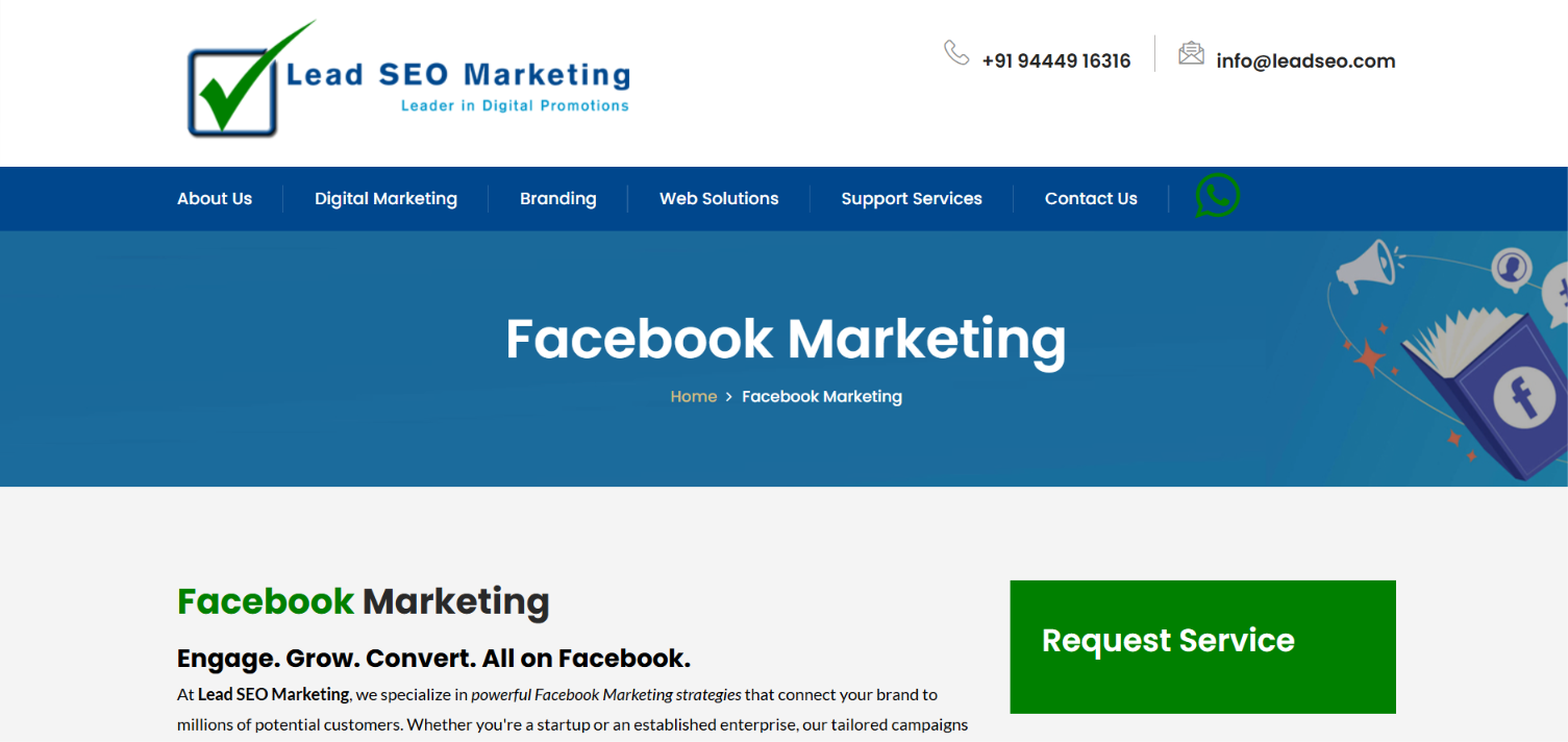 Digital Marketing Agency Website Development — screenshot 3