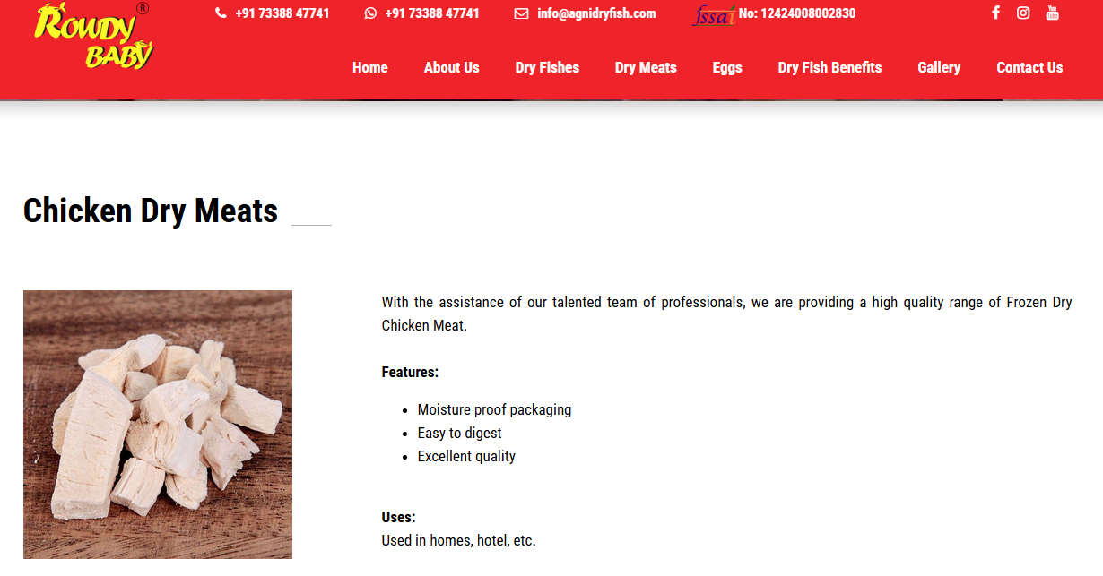 Boost your agriculture food business with professional web solutions — screenshot 4