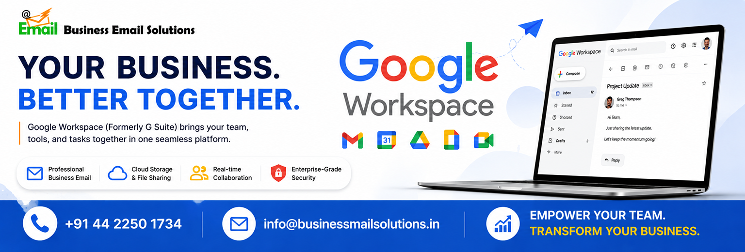 Business Mail Solutions – Corporate Email Services Website Development
