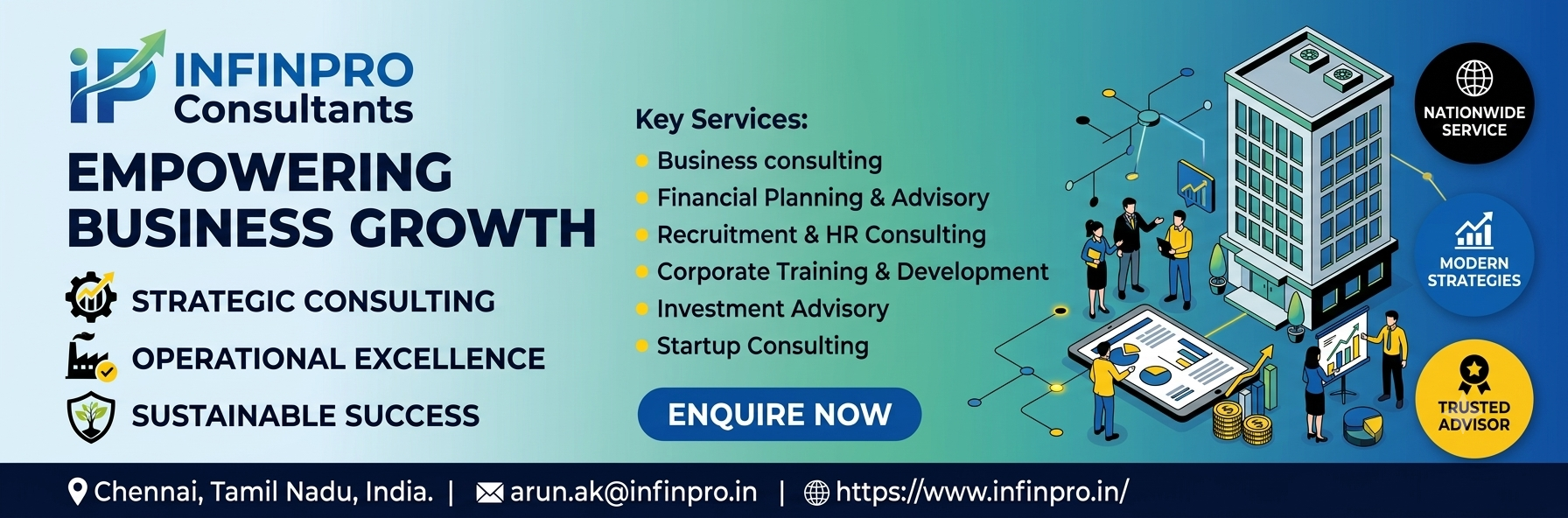 Business Consulting Website Development