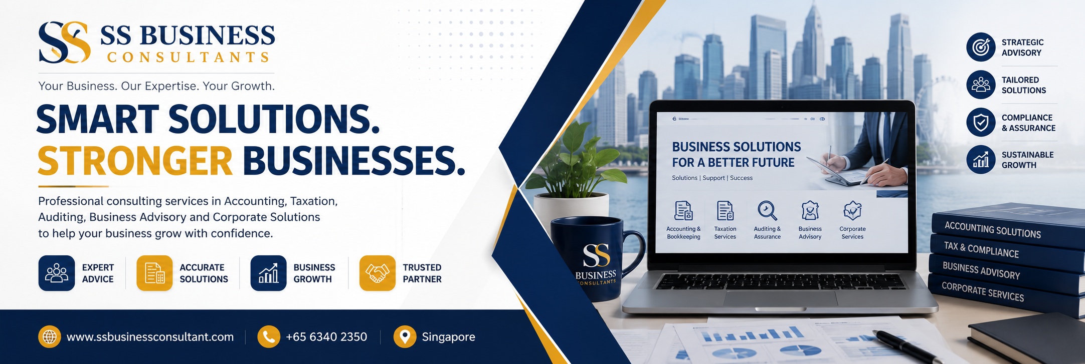 Business Consulting & Corporate Services Website Development